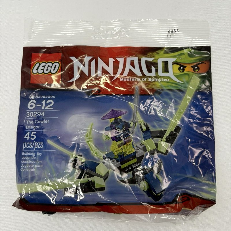 LEGO Ninjago 30294 The Cowler Dragon Polybag 45 pcs Sealed Masters of Spinjitzu