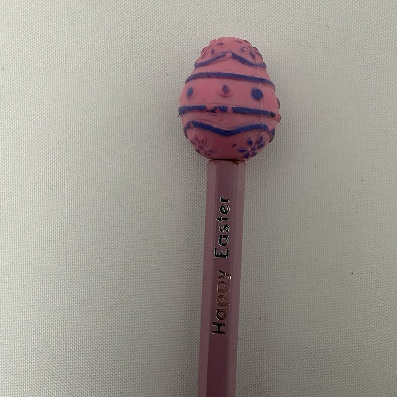 Vintage Easter Novelty Pencil Lot Bunny Sheep Egg Hallmark Japan Taiwan