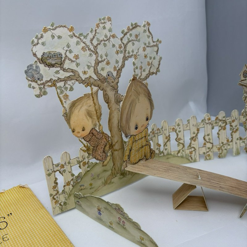 Vintage Hallmark Betsey Clark Funtimes Centerpiece Spring Party Decoration 1970s