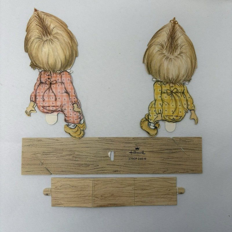 Vintage Hallmark Betsey Clark Funtimes Centerpiece Spring Party Decoration 1970s