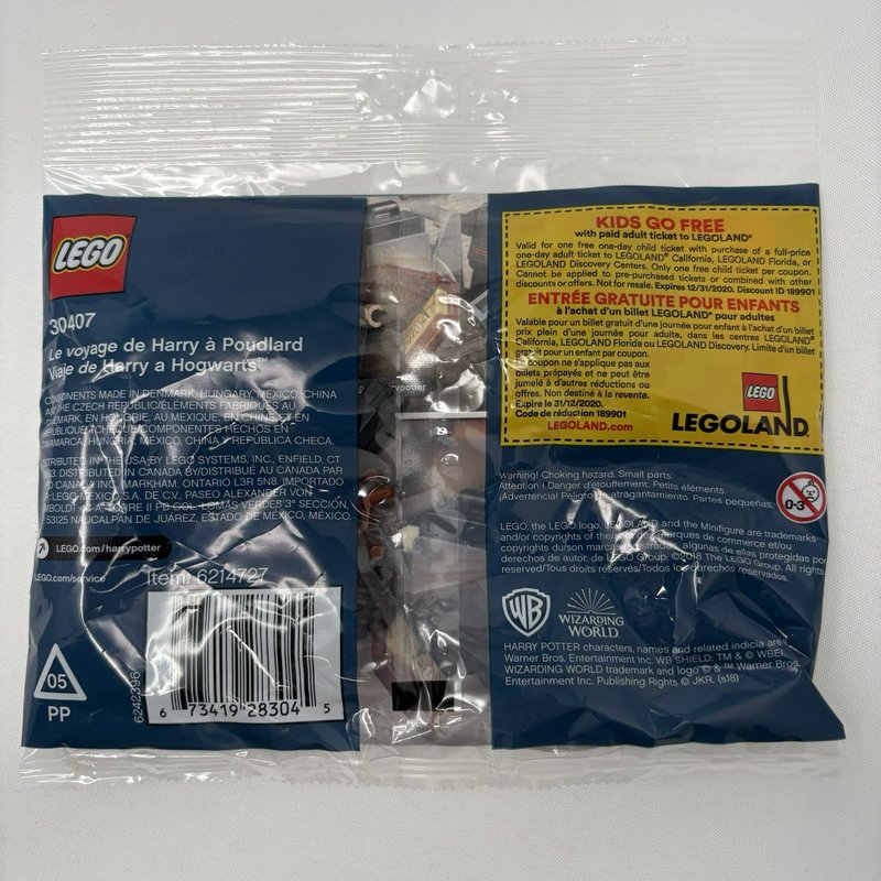 LEGO 30407 Harry Potter Harry’s Journey to Hogwarts Polybag 40pcs Sealed