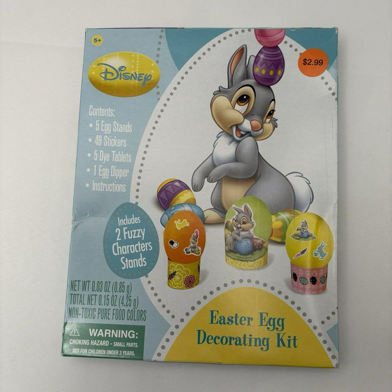 Disney Thumper Easter Egg Decorating Kit Dudley’s Complete Set