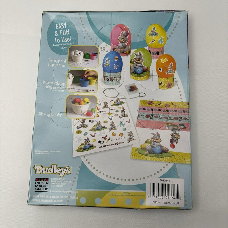 Disney Thumper Easter Egg Decorating Kit Dudley’s Complete Set