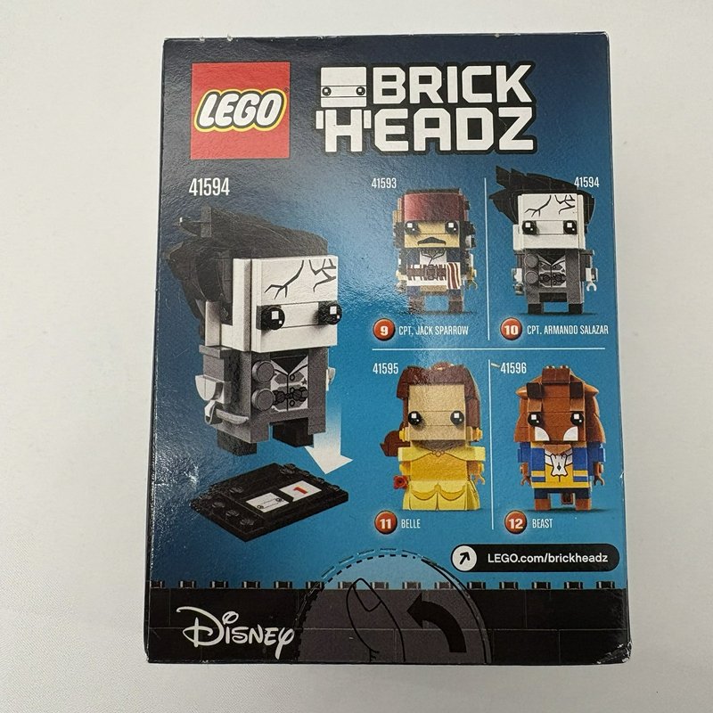 LEGO BrickHeadz Jack Sparrow 41593 Salazar 41594 Disney Pirates Lot