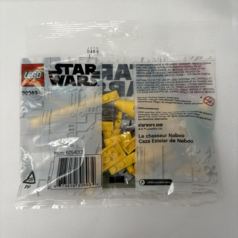 LEGO Star Wars 30383 Naboo Starfighter Polybag Sealed 48 pcs Disney