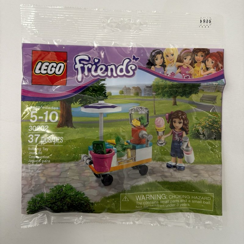 LEGO Friends Smoothie Stand 30202 Polybag Sealed 37 pcs Mini Set
