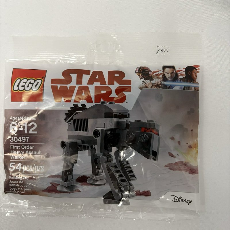 LEGO Star Wars 30497 First Order Walker Polybag Sealed 54pc Disney