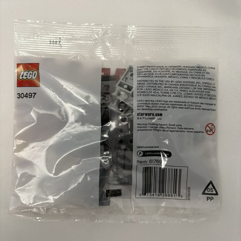 LEGO Star Wars 30497 First Order Walker Polybag Sealed 54pc Disney