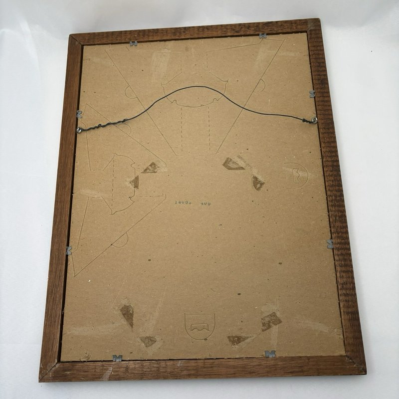 Vintage Framed Floral Still Life Pastel Painting Signed 1973 Bible Art