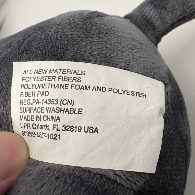 The Simpsons Snowball II Cat Plush 14” Stuffed Animal Gray Universal Studios