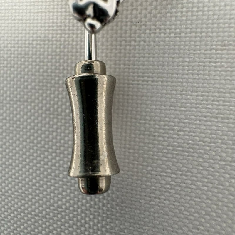 Scottish Clan Leslie Griffin Crest Stick Pin Lapel Hat Kilt Pin Silver