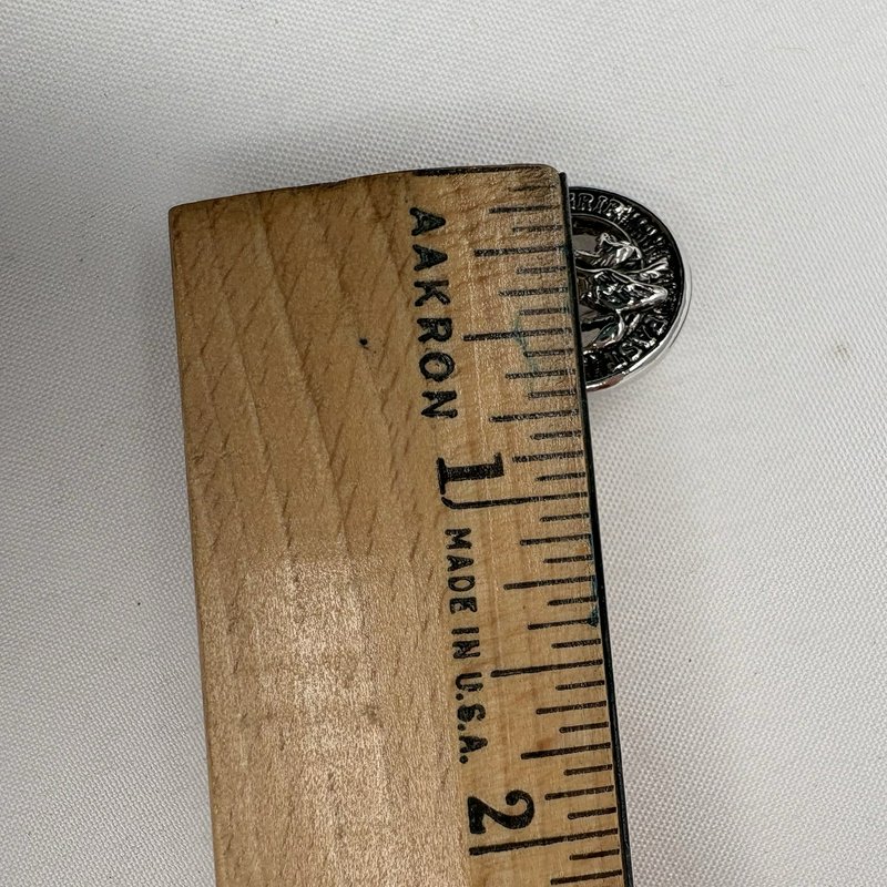 Scottish Clan Leslie Griffin Crest Stick Pin Lapel Hat Kilt Pin Silver