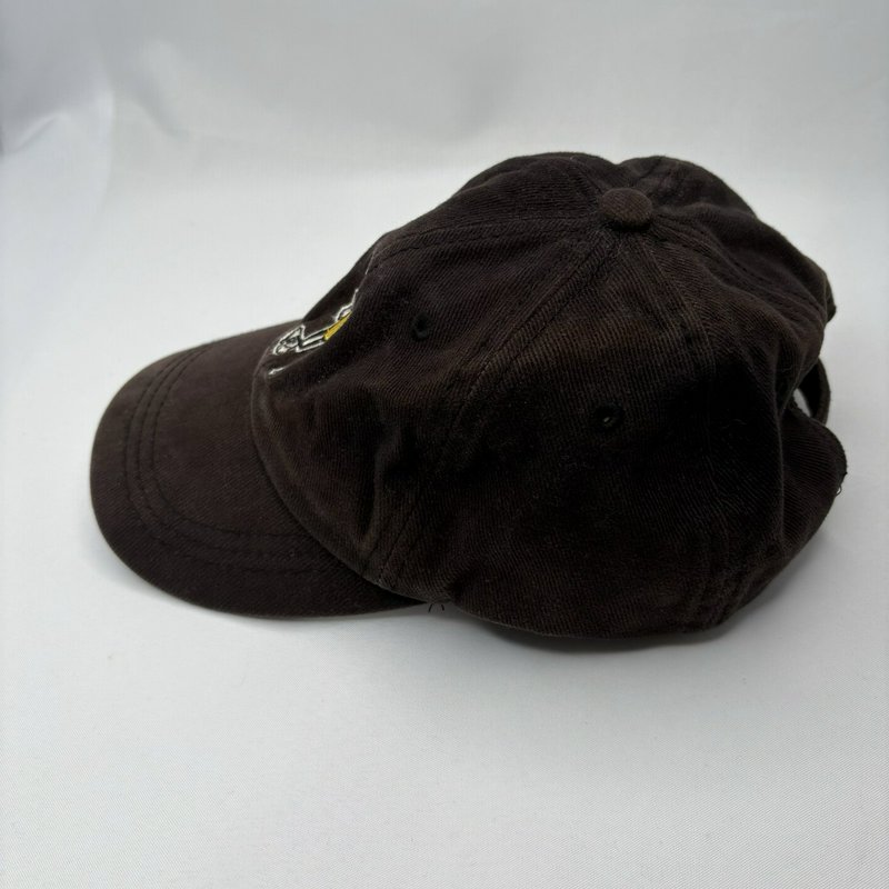 Planters "Mr. Peanut" Hat Black Strapback Adjustable Cap Logo