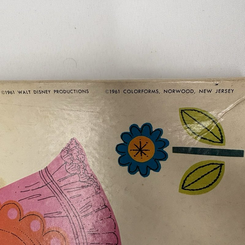 1961 Colorforms Annette Dress Designer Kit Babes in Toyland Disney Box