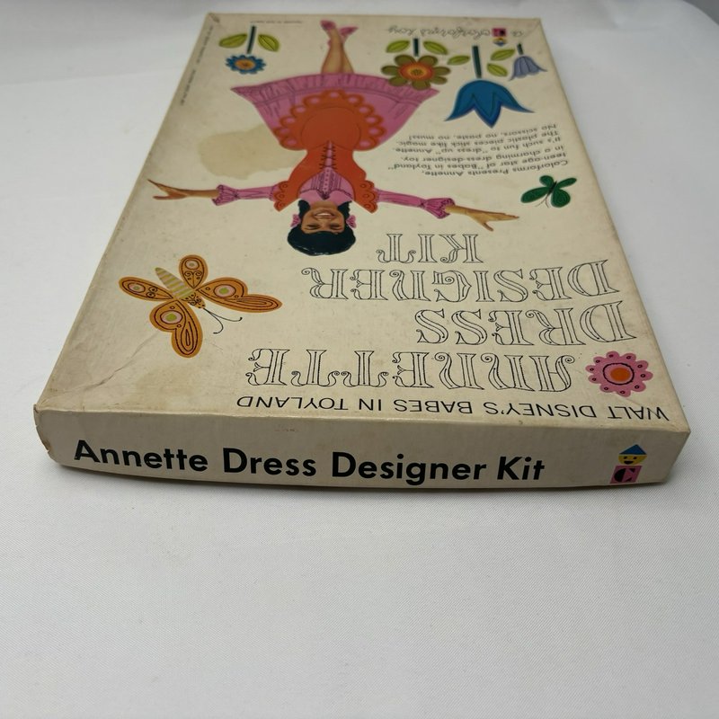 1961 Colorforms Annette Dress Designer Kit Babes in Toyland Disney Box