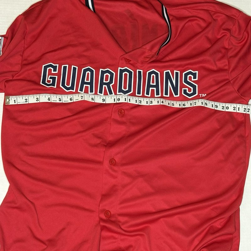 Cleveland Guardians Jose Ramirez #11 Jersey XL Red BDA Sports MLB
