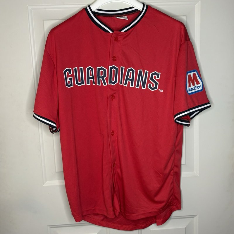 Cleveland Guardians Jose Ramirez #11 Jersey XL Red BDA Sports MLB