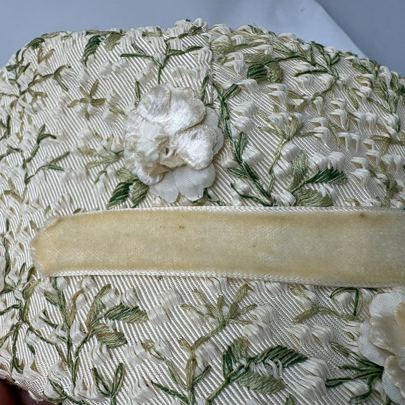 Vintage W.B. Schleisner Floral Hat w Box Harrisburg Lancaster