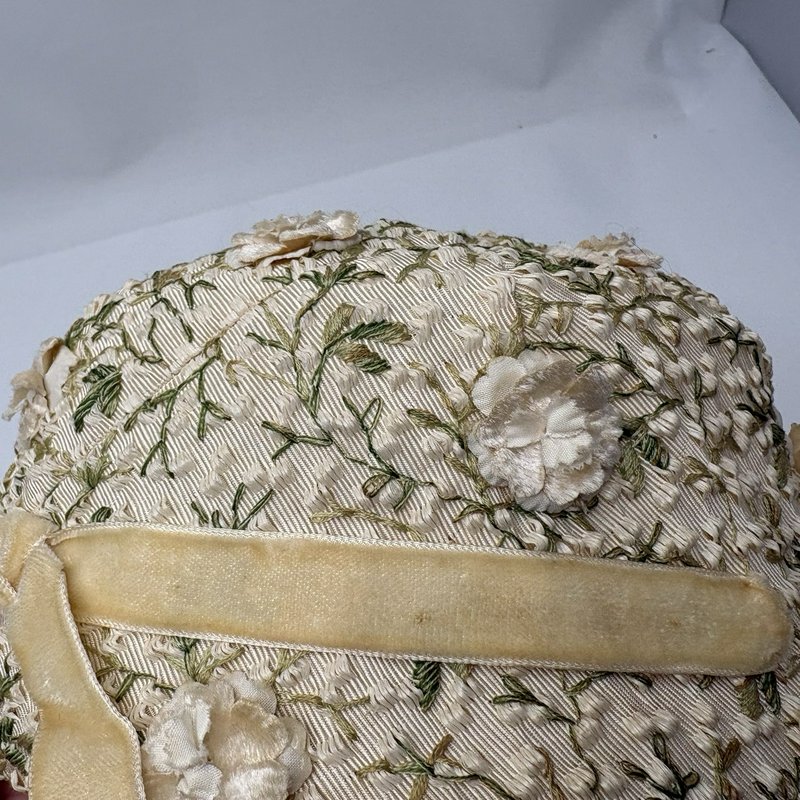 Vintage W.B. Schleisner Floral Hat w Box Harrisburg Lancaster