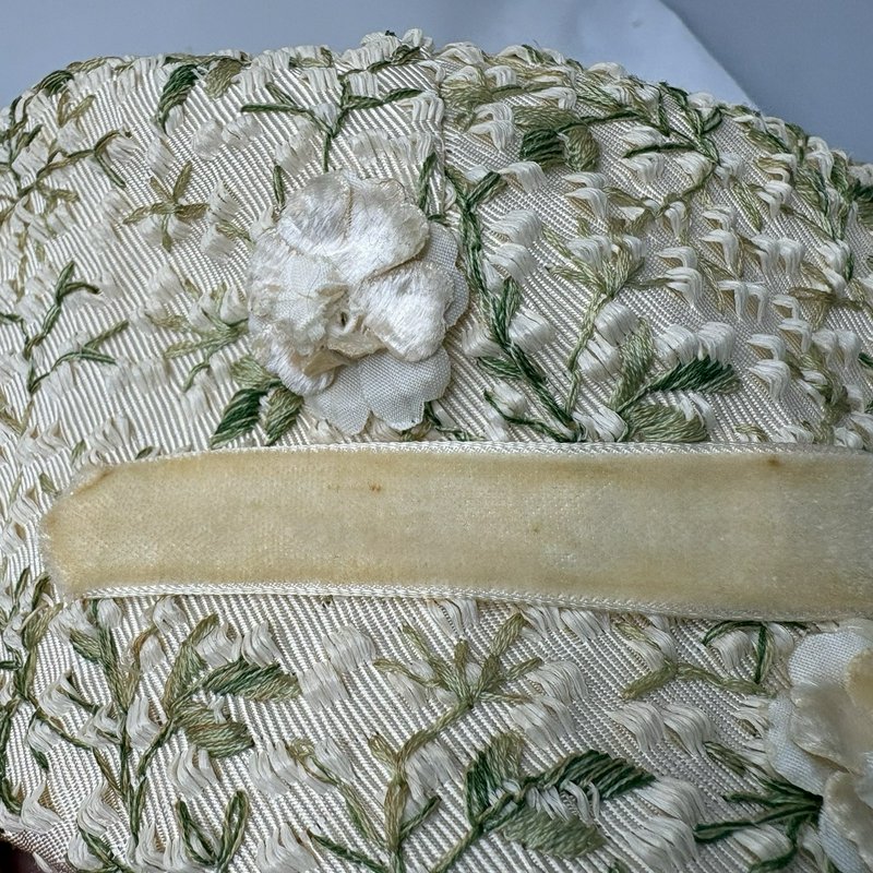 Vintage W.B. Schleisner Floral Hat w Box Harrisburg Lancaster