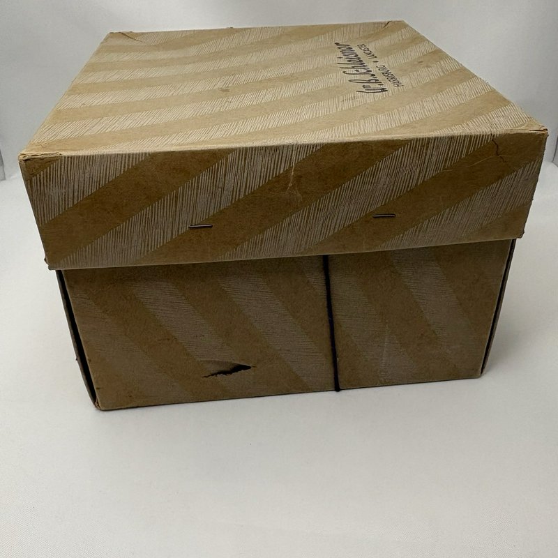 Vintage W.B. Schleisner Floral Hat w Box Harrisburg Lancaster