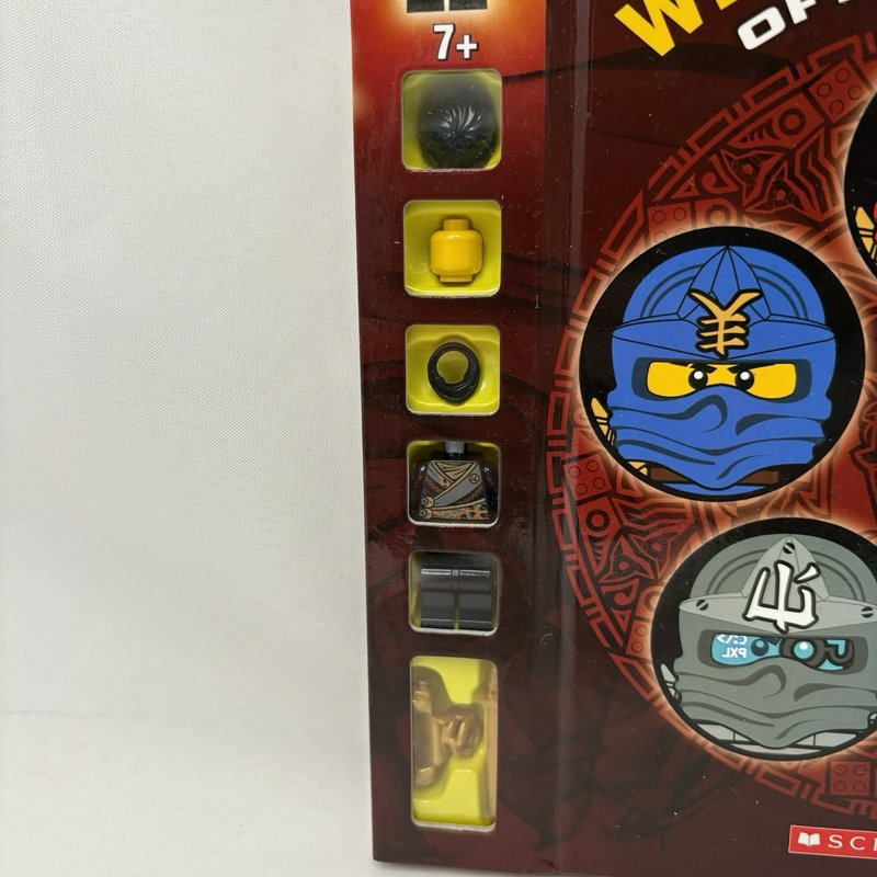 LEGO Ninjago World of Ninjago Official Guide Book w Cole Minifigure