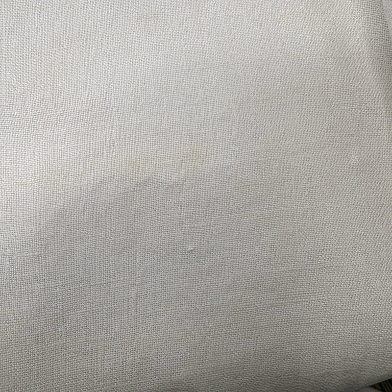 Vintage Mid Century Linen Tablecloth Green Geometric Square 31.5 in