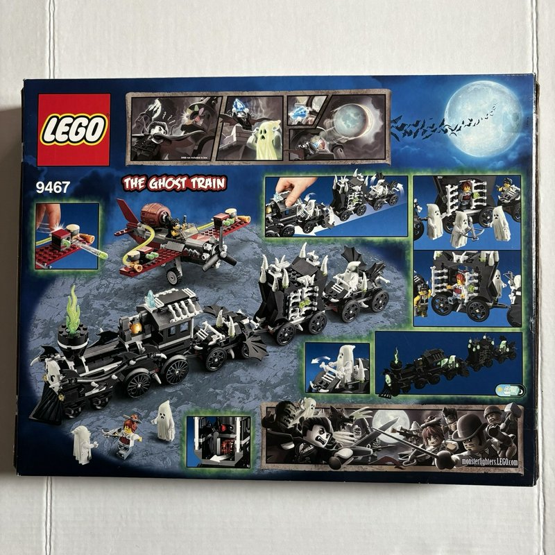 LEGO Monster Fighters 9467 Ghost Train SEALED New Retired Set 741 pcs