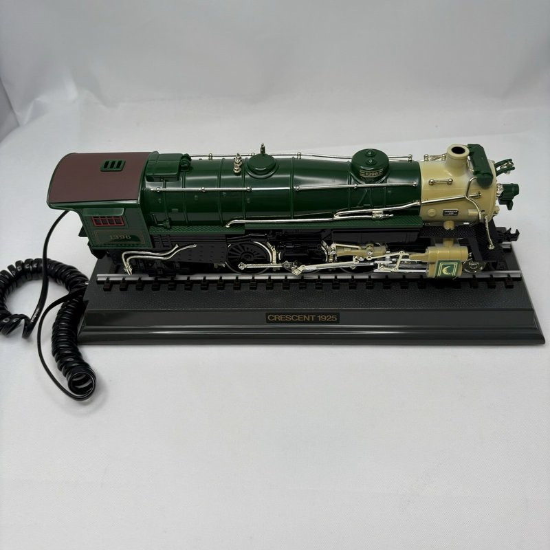Crescent Train 1925 Locomotive Phone Vintage Novelty Telephone w Box