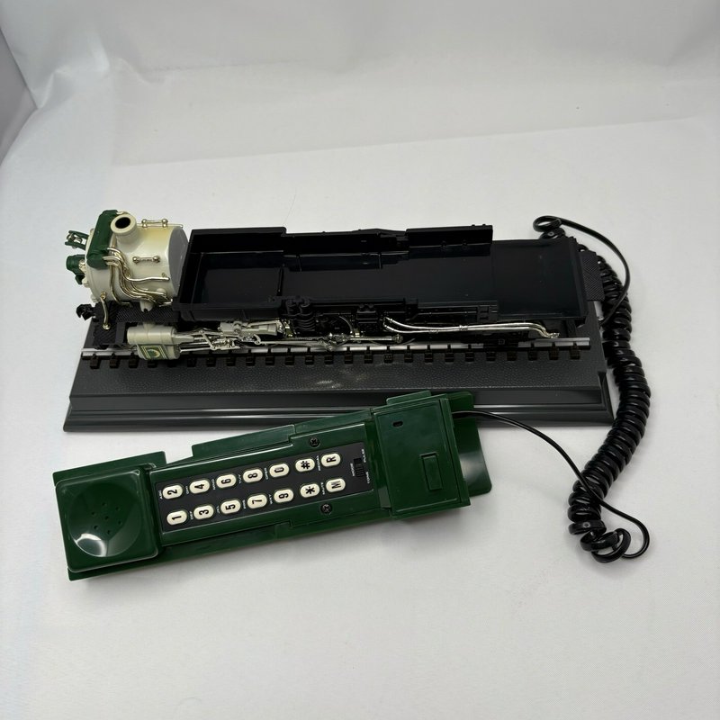 Crescent Train 1925 Locomotive Phone Vintage Novelty Telephone w Box