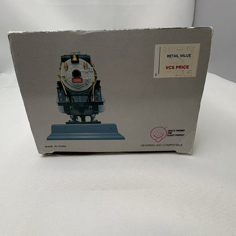 Crescent Train 1925 Locomotive Phone Vintage Novelty Telephone w Box