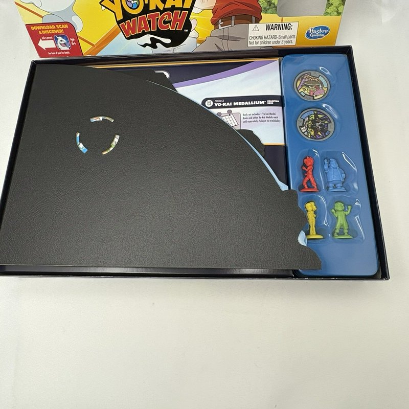 Yo-Kai Watch Game of Life Board Game Complete + Season 1 DVD Hasbro Lot