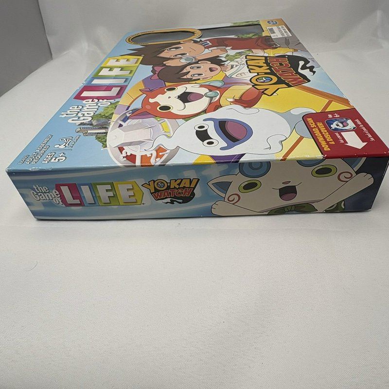 Yo-Kai Watch Game of Life Board Game Complete + Season 1 DVD Hasbro Lot