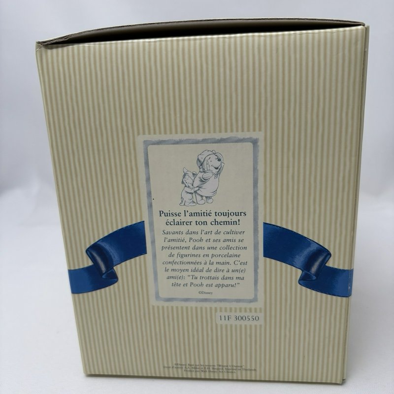 Disney Pooh & Friends Figurine "May Friendship Always Light Your Way" With Box