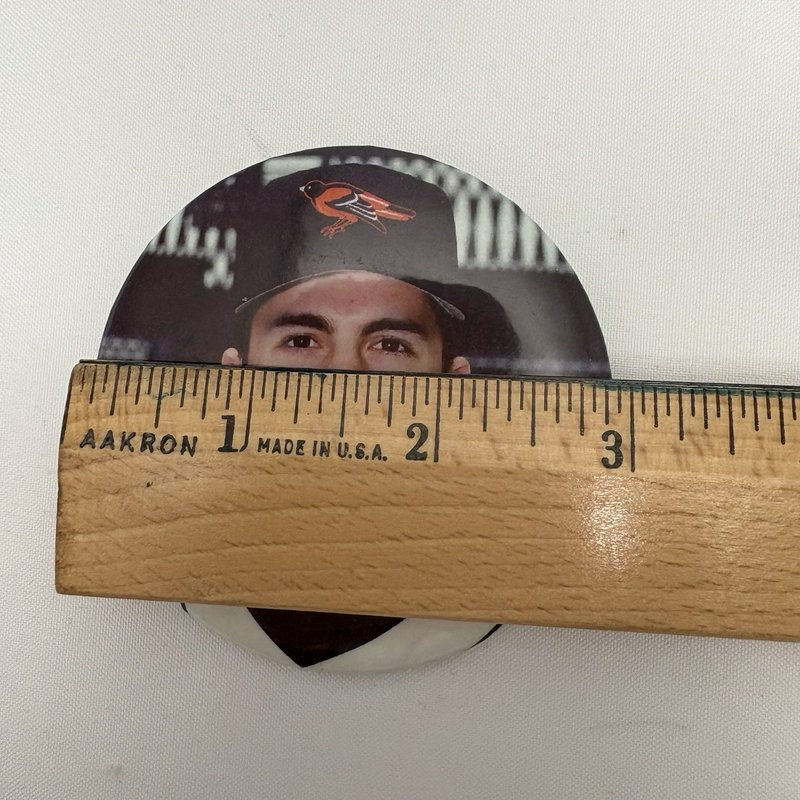Vintage Mike Mussina Baltimore Orioles Baseball Pinback Button 3”
