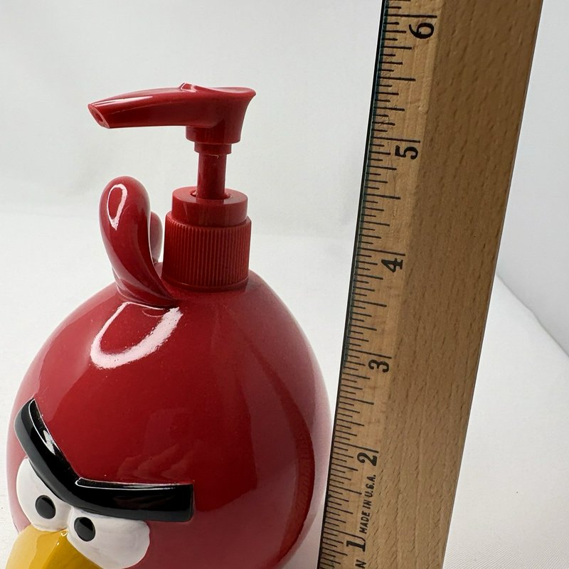 Angry Birds Red Soap Dispenser Rovio 2009-2012 Bathroom Decor