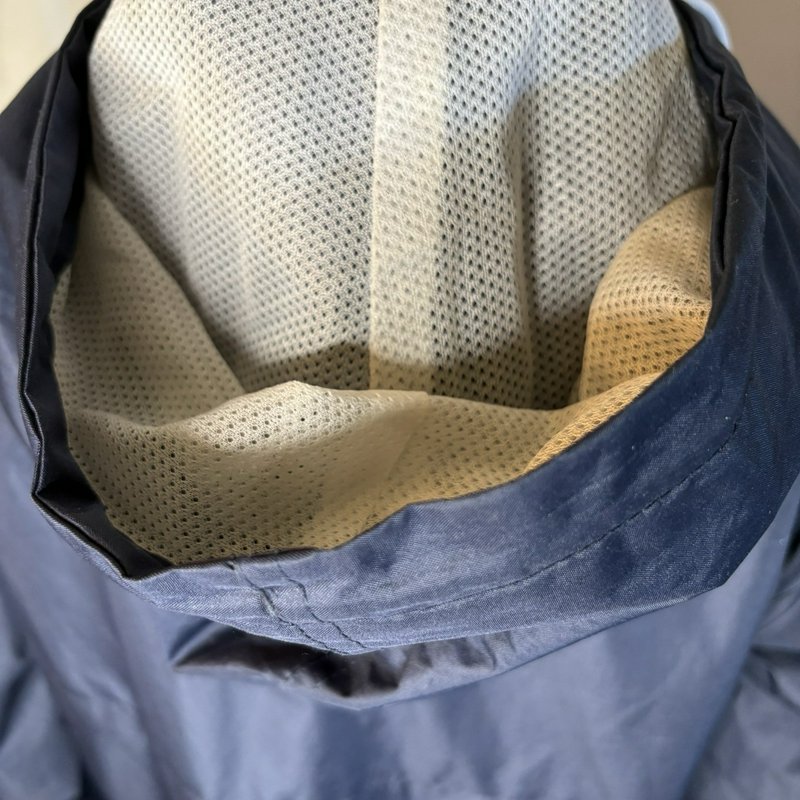 Chelsea FC Windbreaker Jacket Mens Large Blue Hooded Full Zip Soccer