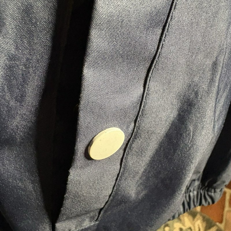 Chelsea FC Windbreaker Jacket Mens Large Blue Hooded Full Zip Soccer