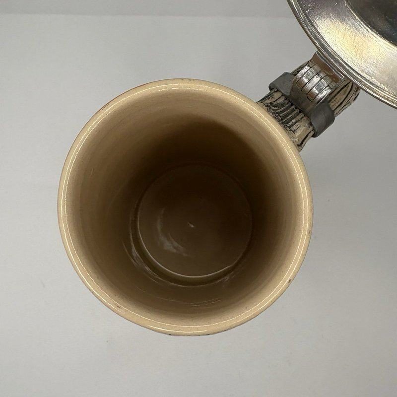 Vintage German Beer Stein München (Munich) Hofbrauhaus w/ Pewter Lid