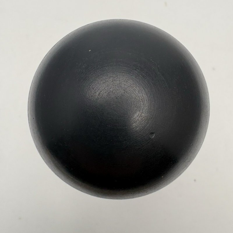 Vintage Kokeshi Doll Kinio Miyakawa Miyagi Award Artist Black Floral 5”