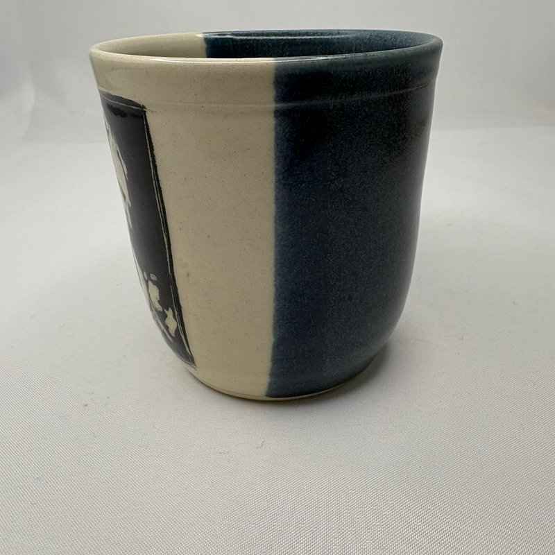 Westcote Bell Pottery Folk Art Willie Nelson Mug w/ Original Insert