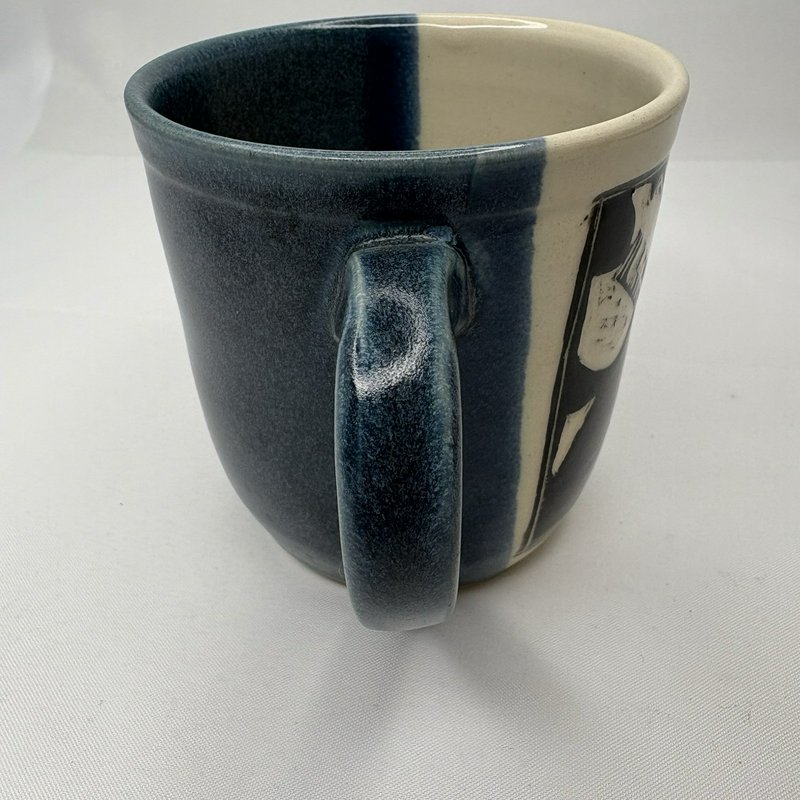 Westcote Bell Pottery Folk Art Willie Nelson Mug w/ Original Insert