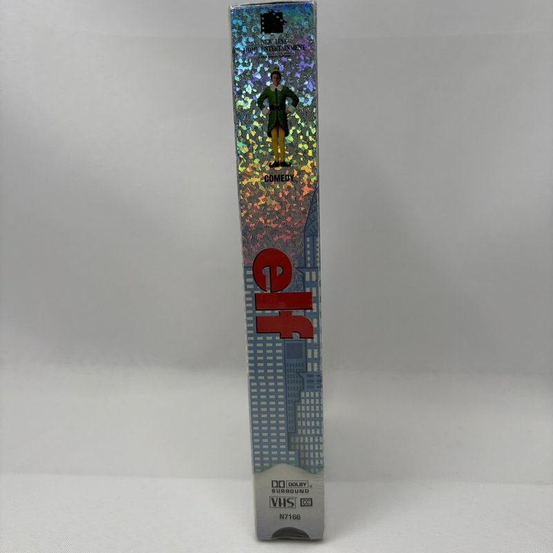 2004 Elf VHS Sealed Holographic Slipcover (Will Ferrell) New Line Cinema