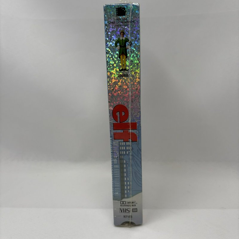 2004 Elf VHS Sealed Holographic Slipcover (Will Ferrell) New Line Cinema