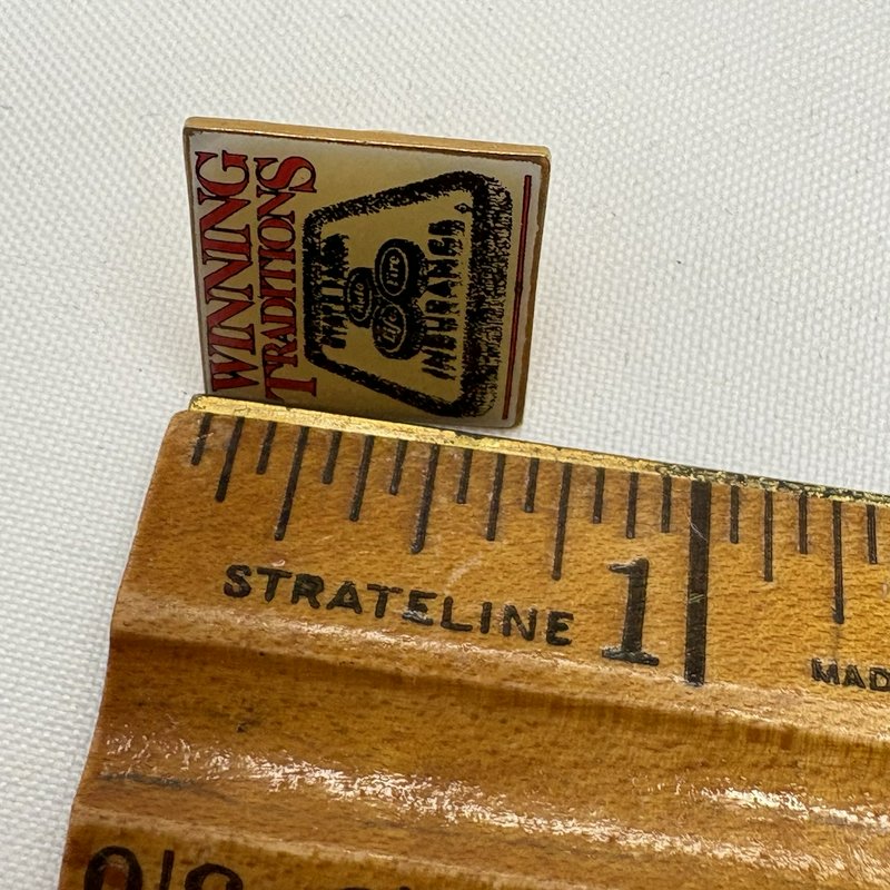 Vintage State Farm "Winning Traditions" Auto, Life & Fire Insurance Lapel Pin