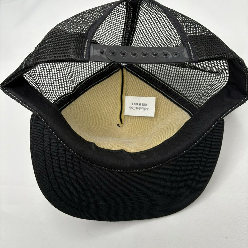 Vintage Hollidaysburg 1995 Car Shop Trucker Hat Snapback USA Black