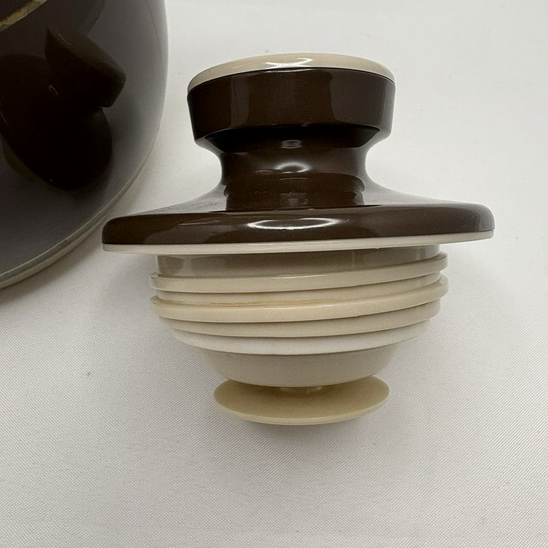 Vintage Thermos "Ingried" No. 570 Brown Carafe Made In West Germany