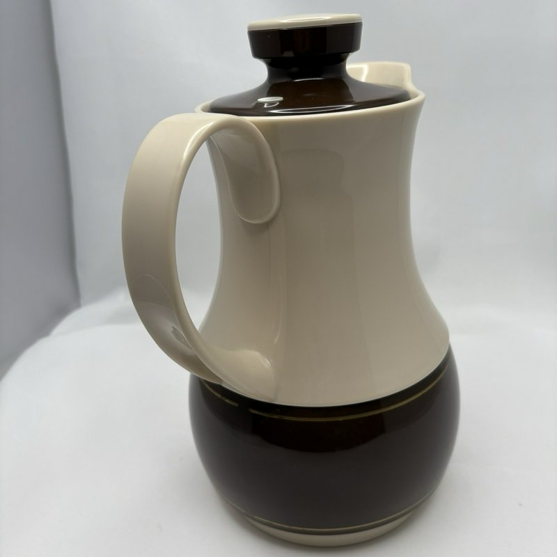 Vintage Thermos "Ingried" No. 570 Brown Carafe Made In West Germany