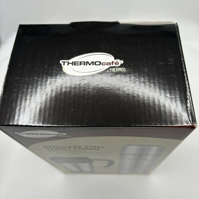 Thermocafe Stainless Steel Thermos Travel Mug & Bottle Combo Set