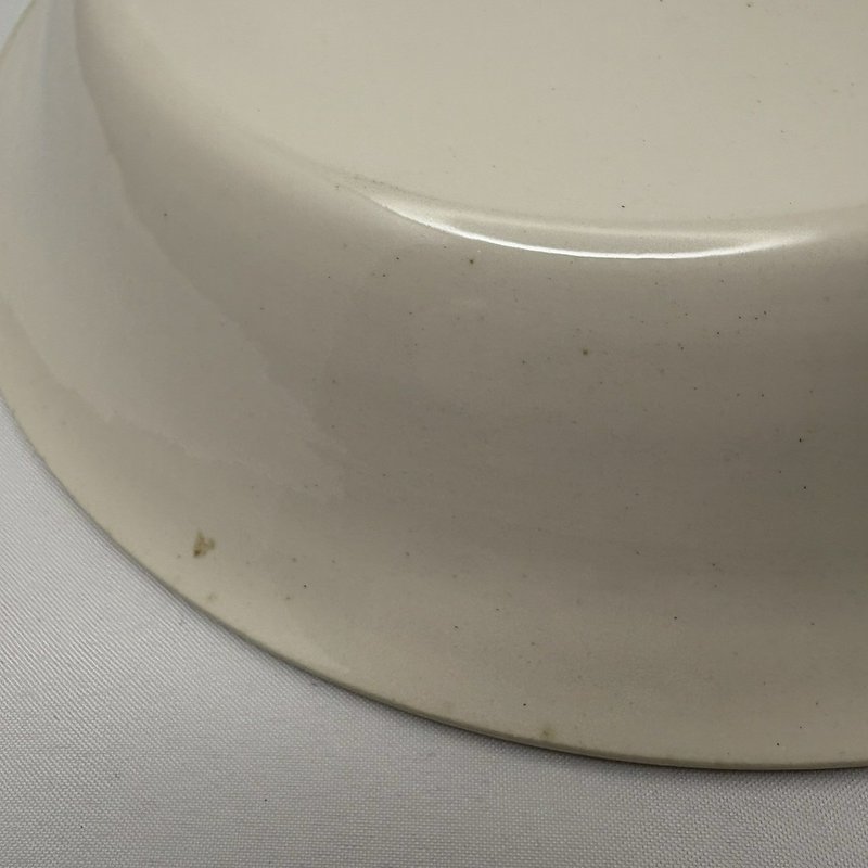 Vintage Royal China Jeannette Cheesecake Recipe Pie Plate 11” USA